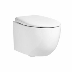 Tavistock Loft Rimless Wall Hung WC and Soft Close Seat