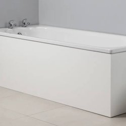 Tavistock Meridian 1700mm White Front Bath Panel