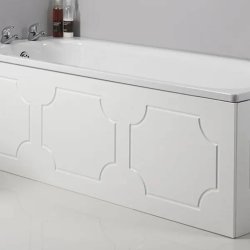 Tavistock Milton 1500mm White Front Bath Panel