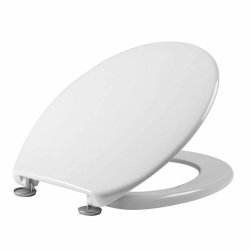 Tavistock Aspire White Thermoset Toilet Seat