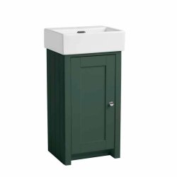 Tavistock Lansdown 430mm Sherwood Green Cloakroom Vanity Unit