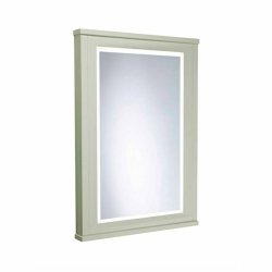 Tavistock Lansdown Pebble Grey Framed Illuminated Mirror