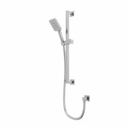 Tavistock Chrome Square Shower Riser Rail Kit