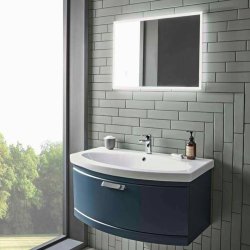 Tavistock Resonate 500mm Rectangular Bluetooth Illuminated Mirror