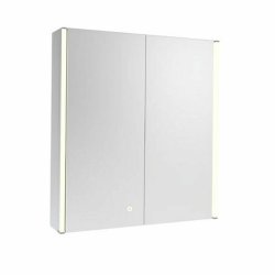 Tavistock Render 600mm Double Door Illuminated Bathroom Cabinet