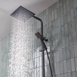 Tavistock Index Black Dual Function Exposed Shower System