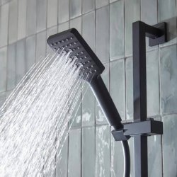 Tavistock Index Black Dual Function Exposed Shower System