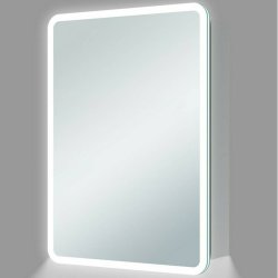 Ajax Allington 700 x 500mm Rectangular 1 Door LED Mirror Cabinet