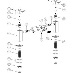 Ajax Beck Chrome Bath Filler