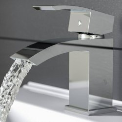 Ajax Fossdyke Chrome Basin Mixer and Waste