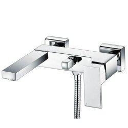 Ajax Yarmshaw Chrome Wall Mounted Bath Shower Mixer