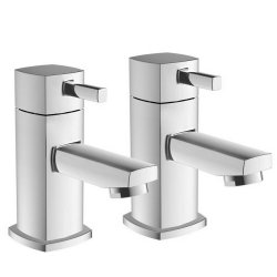 Ajax Weighton Chrome Basin Taps