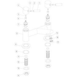 Ajax Humber Chrome Bath Filler