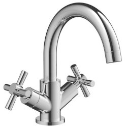 Ajax Wharfe Chrome Basin Mixer and Waste