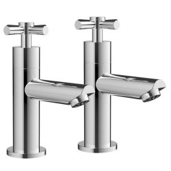 Ajax Wharfe Chrome Bath Taps