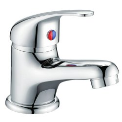 Ajax Waring Chrome Cloakroom Basin Mixer and Waste