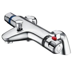 Ajax Chrome Thermostatic Bath Shower Mixer