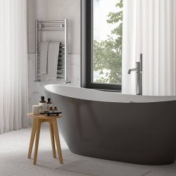 Ajax Dunholme 1700 x 780mm Grey Freestanding Bath