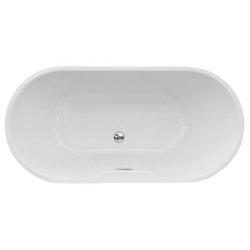 Ajax Carlton 1655 x 745mm White Freestanding Bath