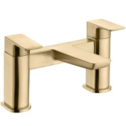 Ajax Burgh Brushed Brass Bath Filler