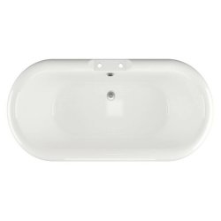 Ajax Anlaby 1690 x 740mm White Freestanding Bath