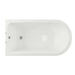 Ajax Bardney 1700 x 750mm White Freestanding Corner Bath