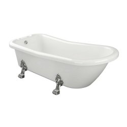 Ajax Ingham 1530 x 670mm White Freestanding Bath