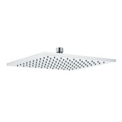 Ajax Chrome 250mm Square Brass Showerhead