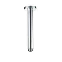 Ajax Chrome 180mm Round Ceiling Arm