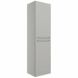 Ajax Humberston 454mm Grey Gloss Wall Hung Tall Storage Unit