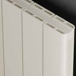 Kartell Allegro 1775 x 565mm White Double Panel Vertical Radiator