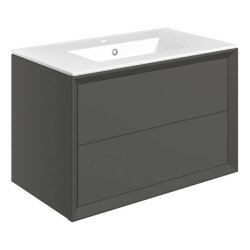 Ajax Yarborough 815mm Matt Clay Wall Hung Vanity Unit