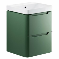 Ajax Ferriby 500mm Matt Sage Green Wall Hung Vanity Unit