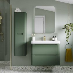 Ajax Ferriby 805mm Matt Sage Green Wall Hung Vanity Unit