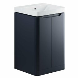 Ajax Ferriby 500mm Matt Indigo Floor Standing Vanity Unit