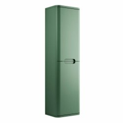 Ajax Ferriby 350mm Matt Sage Green Wall Hung Tall Storage Unit