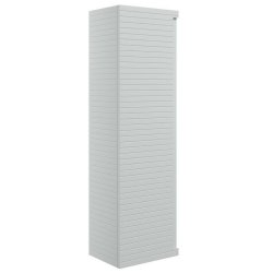 Ajax Barnoldby 350mm Matt Mineral Grey Wall Hung Tall Storage Unit