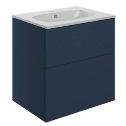 Ajax Somercotes 610mm Matt Deep Blue Wall Hung Vanity Unit