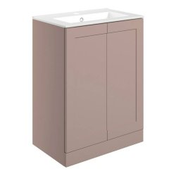 Ajax Willingham 615mm Matt Peony Floor Standing Vanity Unit