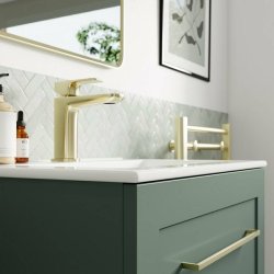 Ajax Willingham 615mm Matt Reed Green Wall Hung Vanity Unit