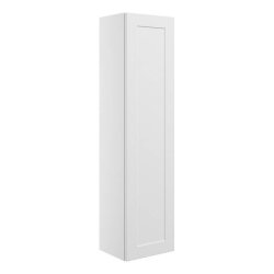 Ajax Willingham 350mm Matt White Wall Hung Tall Storage Unit