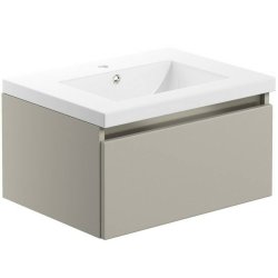 Ajax Brookenby 615mm Matt Latte Wall Hung Vanity Unit