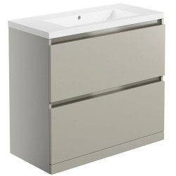 Ajax Brookenby 815mm Matt Latte Floor Standing Vanity Unit