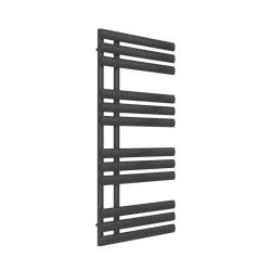 Reina Chisa Anthracite Designer Towel Rail 1130 x 500mm