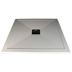 Ajax Designer 800mm Ultra Slim Square Shower Tray