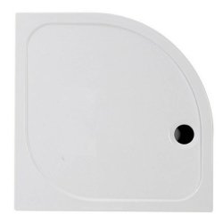 Ajax Low Profile 900 x 760mm RH Offset Quadrant Shower Tray