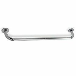 Ajax 340mm Chrome Straight Bathroom Grab Rail