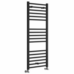 Ajax Kenwick 1200 x 500mm Anthracite Straight Towel Warmer