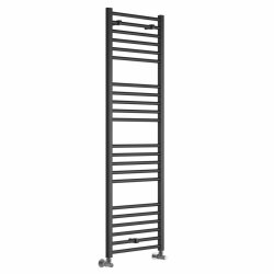 Ajax Kenwick 1600 x 600mm Anthracite Straight Towel Warmer