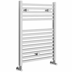 Ajax Willows 690 x 500mm Chrome Square Ladder Towel Warmer